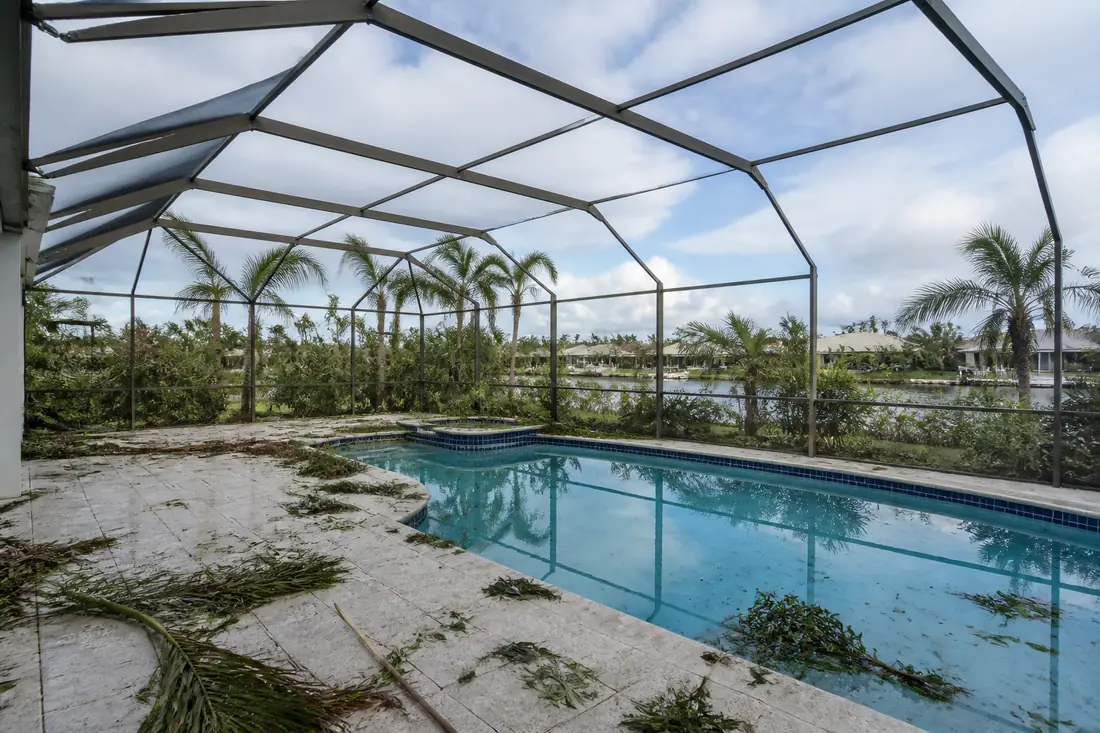 Storm Damage Repair by Sarasota Screen Enclosure Pros